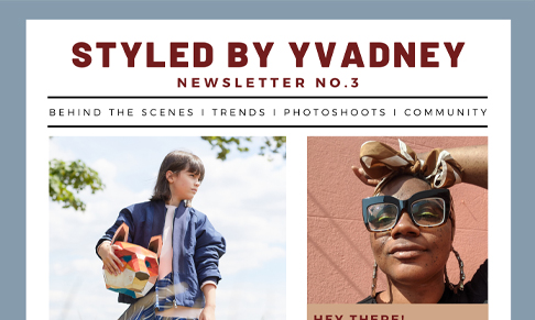 Kids and teens fashion stylist Yvadney Davis launches newsletter